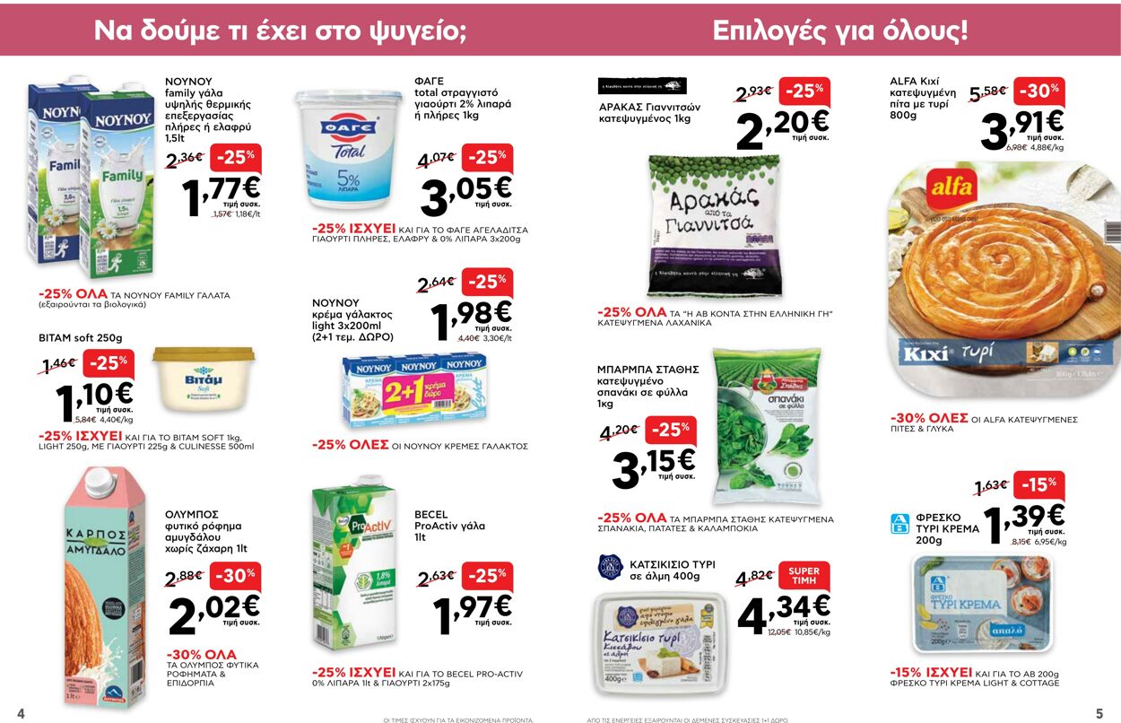 φυλλάδια ΑΒ Βασιλόπουλος 17.03.2022 - 23.03.2022