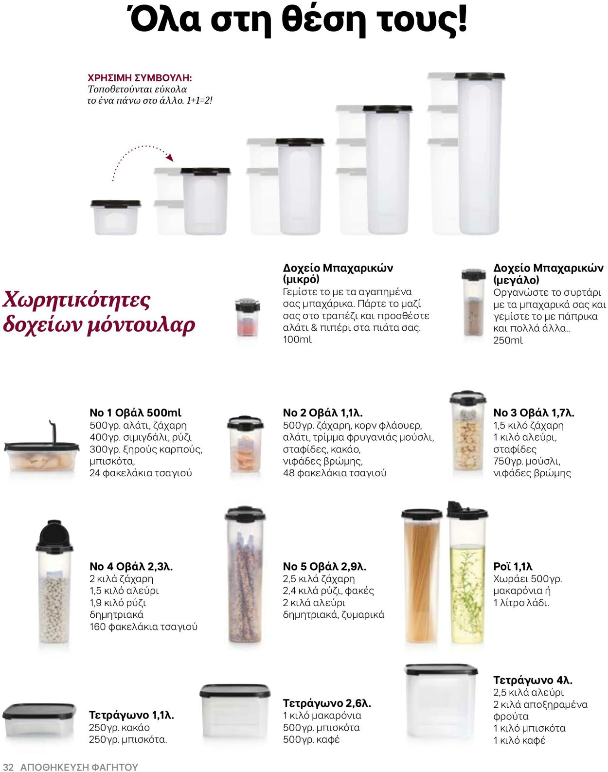 φυλλάδια Tupperware 22.03.2022 - 30.09.2022