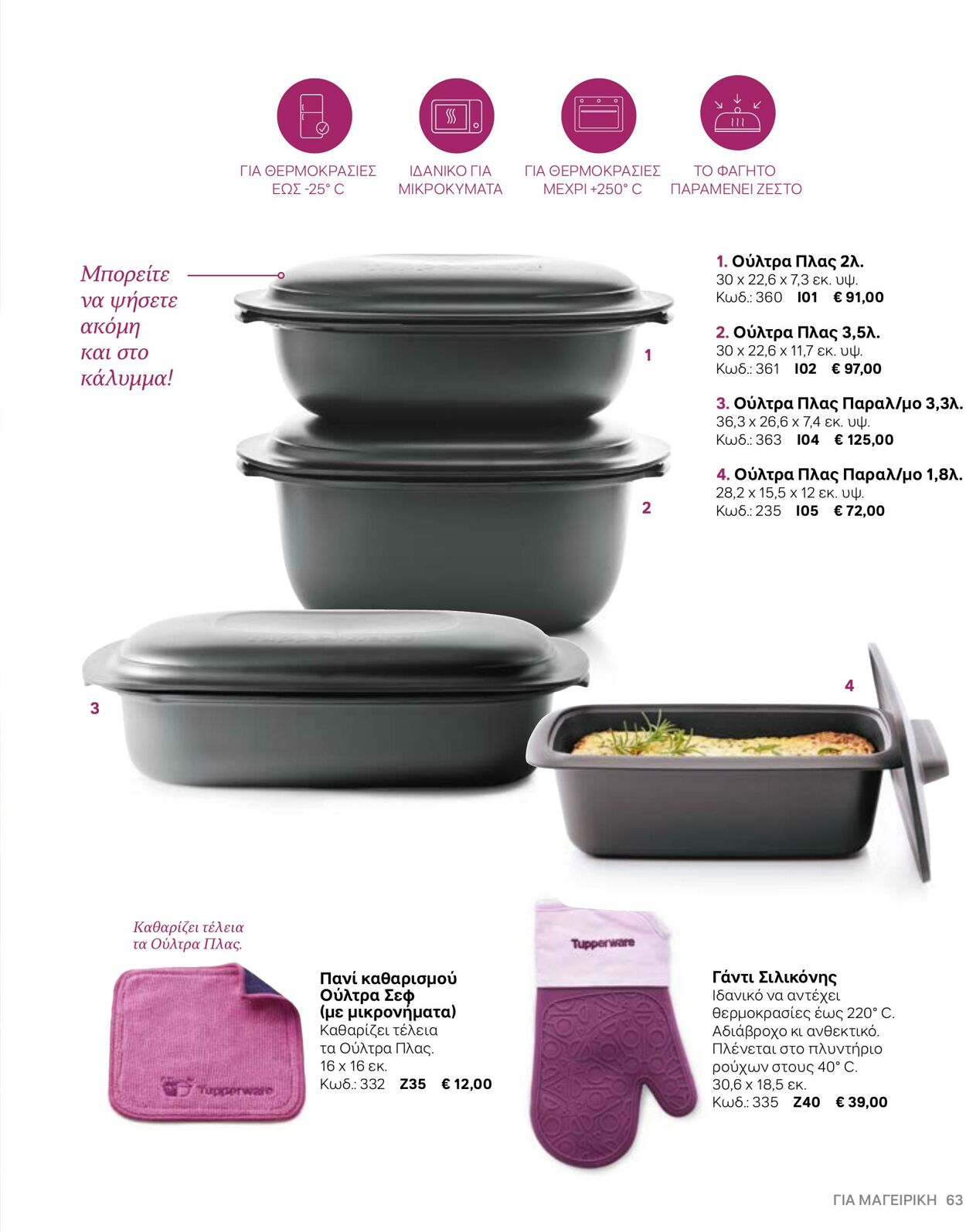φυλλάδια Tupperware 22.03.2022 - 30.09.2022